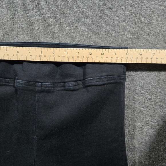 FRAME The Jetset Crop Mini Boot Black Kick‎ Boot Jeans Sz 2 30x26 - Picture 6 of 10